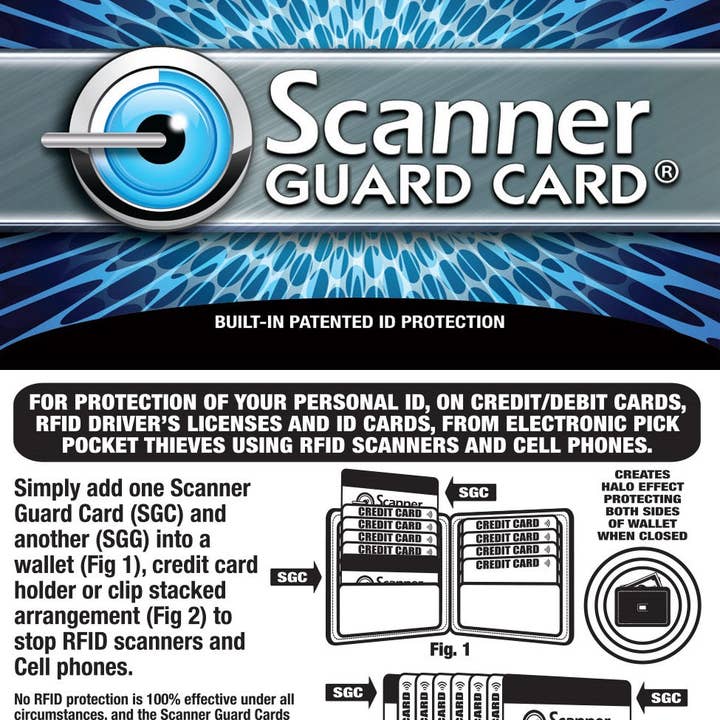 Storus - Wholesale Pasjeshouder - Uniseks - Scanner Guard Card™1