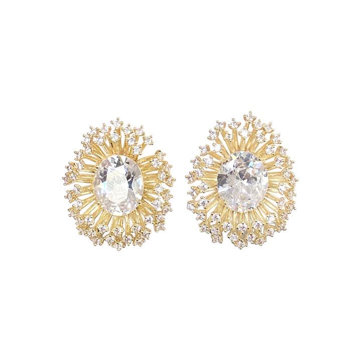 Gemelli - Venta al por mayor Pendientes de botón/aretes de poste - Pendiente Sia