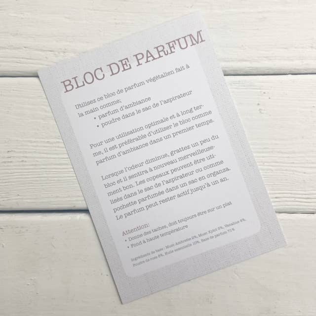 ByBazz – Großhandel Scherz-/Geschenkartikel – Thekenkarte für Duftwürfel; Preis pro Stück0