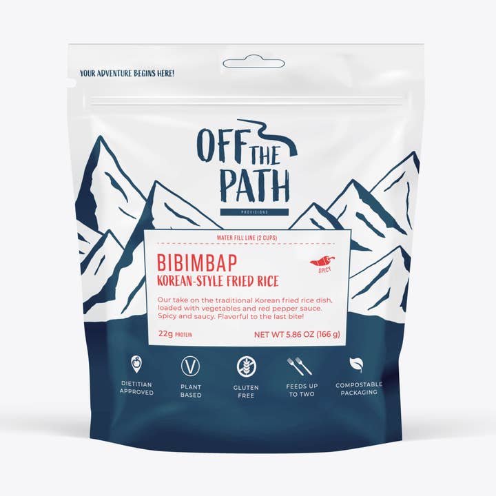 Bibimbap (riz frit coréen) pour la vente par Off The Path Provisions