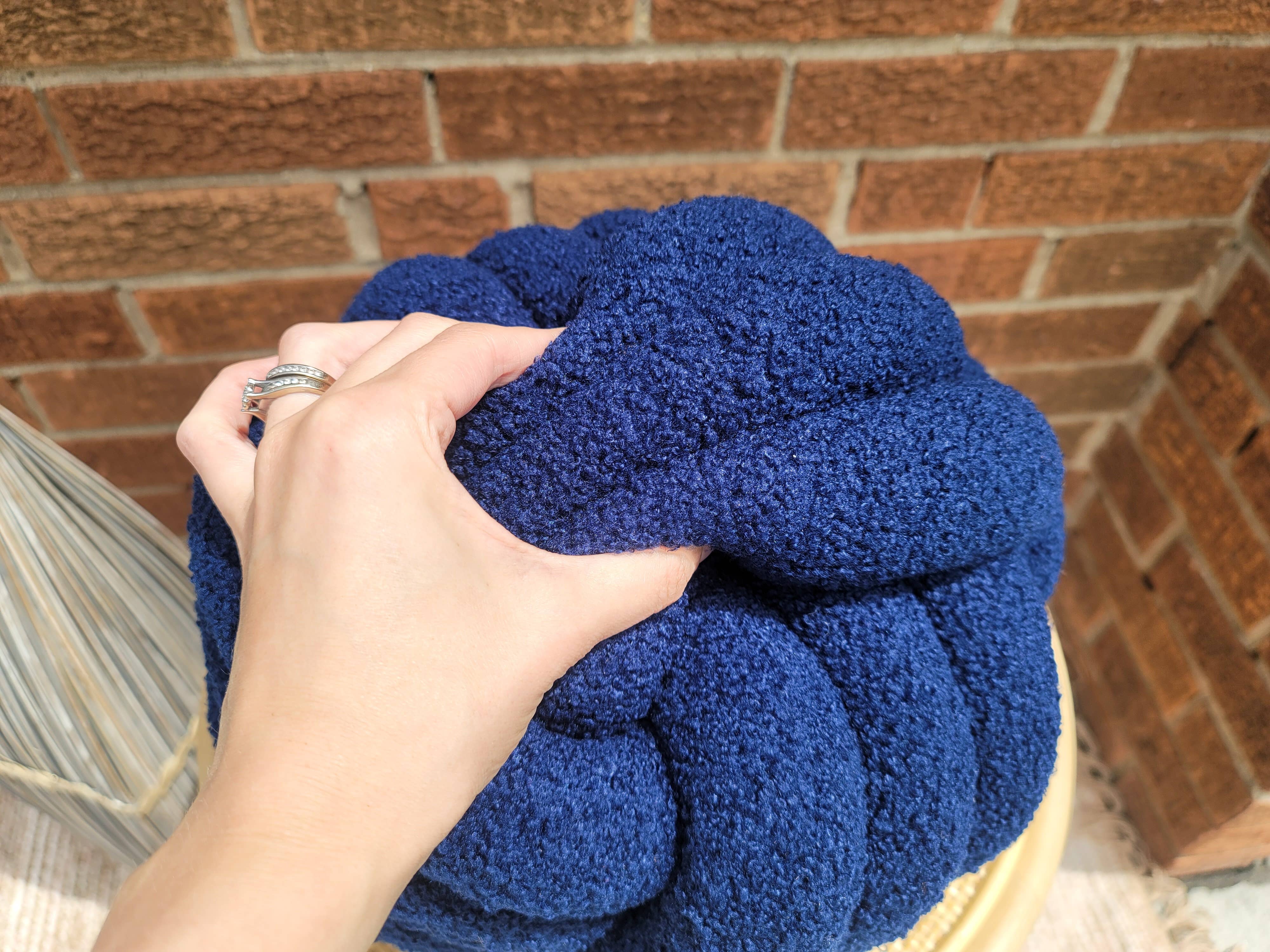 SUF Products LLC - Wholesale Throw/Decorative Pillow - Boucle Knot Pillows Soft and Cozy - Trendy Textured cushion21