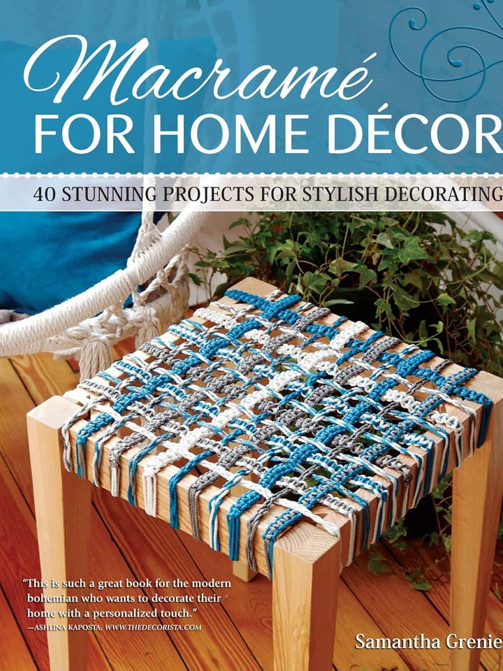Macrame For Home Decor - 40 Stunning Projects for Decorating for wholesale by Fox Chapel Publishing