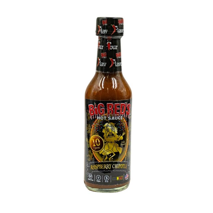 Raspberry Chipotle for wholesale by Big Reds Hot Sauce