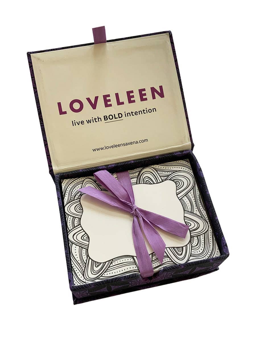 LOVELEEN®️ - Wholesale Stationery/Notecard Set - 'Infinite Potential' Note Card Box (w/ 100 coloring note cards)1