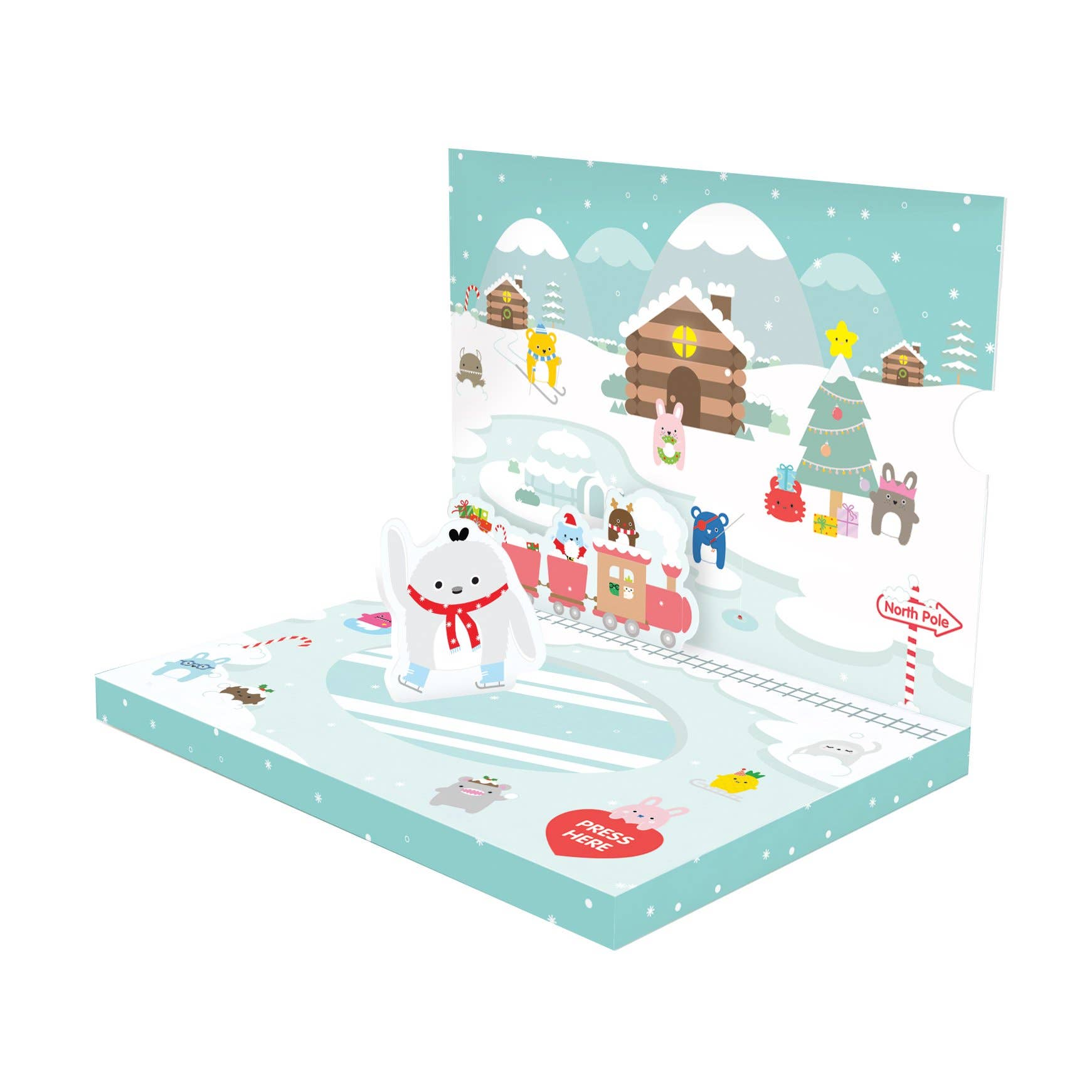 My Design Collections - Wholesale Christmas card - Noodoll Music Box Card2