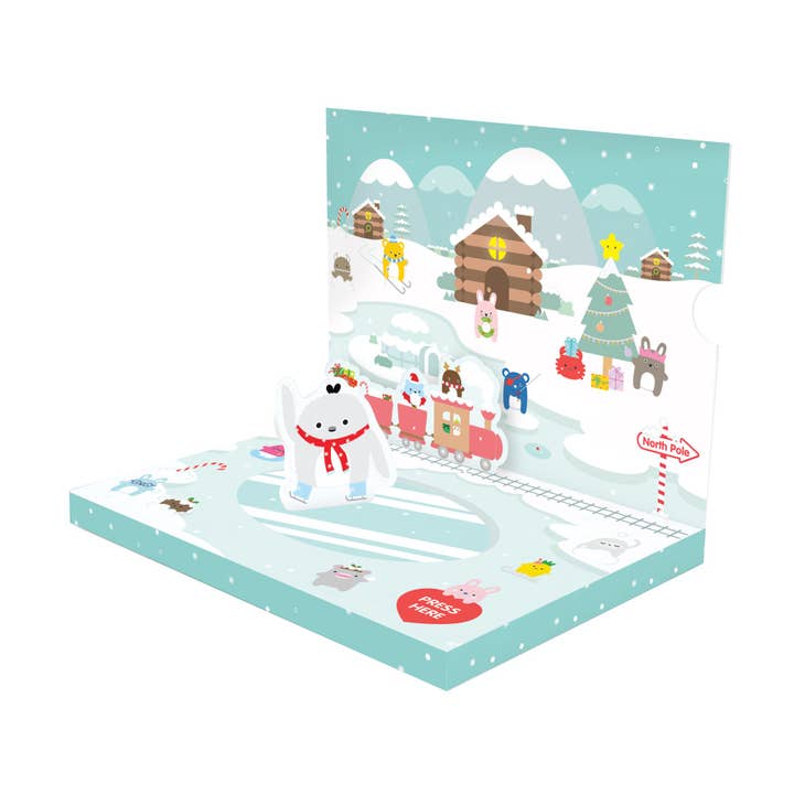 My Design Collections - Wholesale Christmas card - Noodoll Music Box Card2