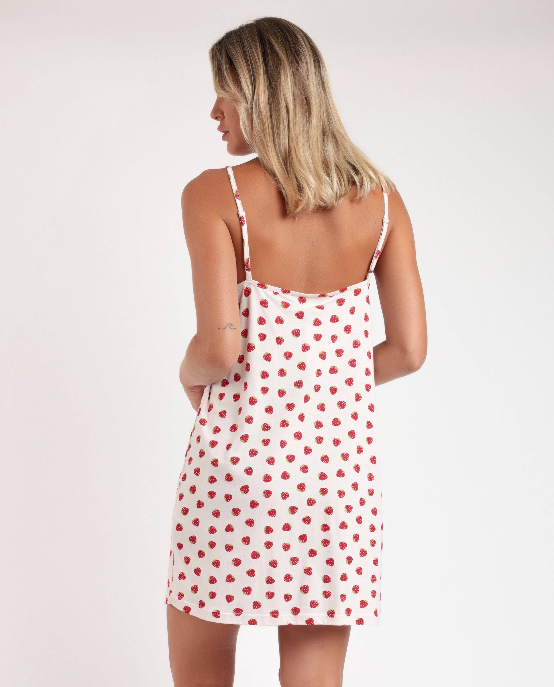 Palo Rosa ADMAS Linne Strawberry Field för Kvinnor för wholesale på Faire2