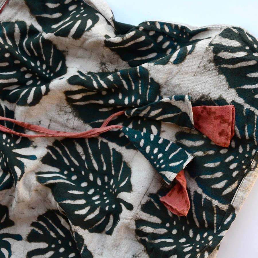 Ichcha – wholesale Grocery/shopping bag – Large Organic Cotton Blockprinted Bag - Jungle 2.02