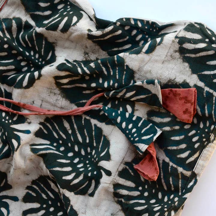 Ichcha – wholesale Grocery/shopping bag – Large Organic Cotton Blockprinted Bag - Jungle 2.02