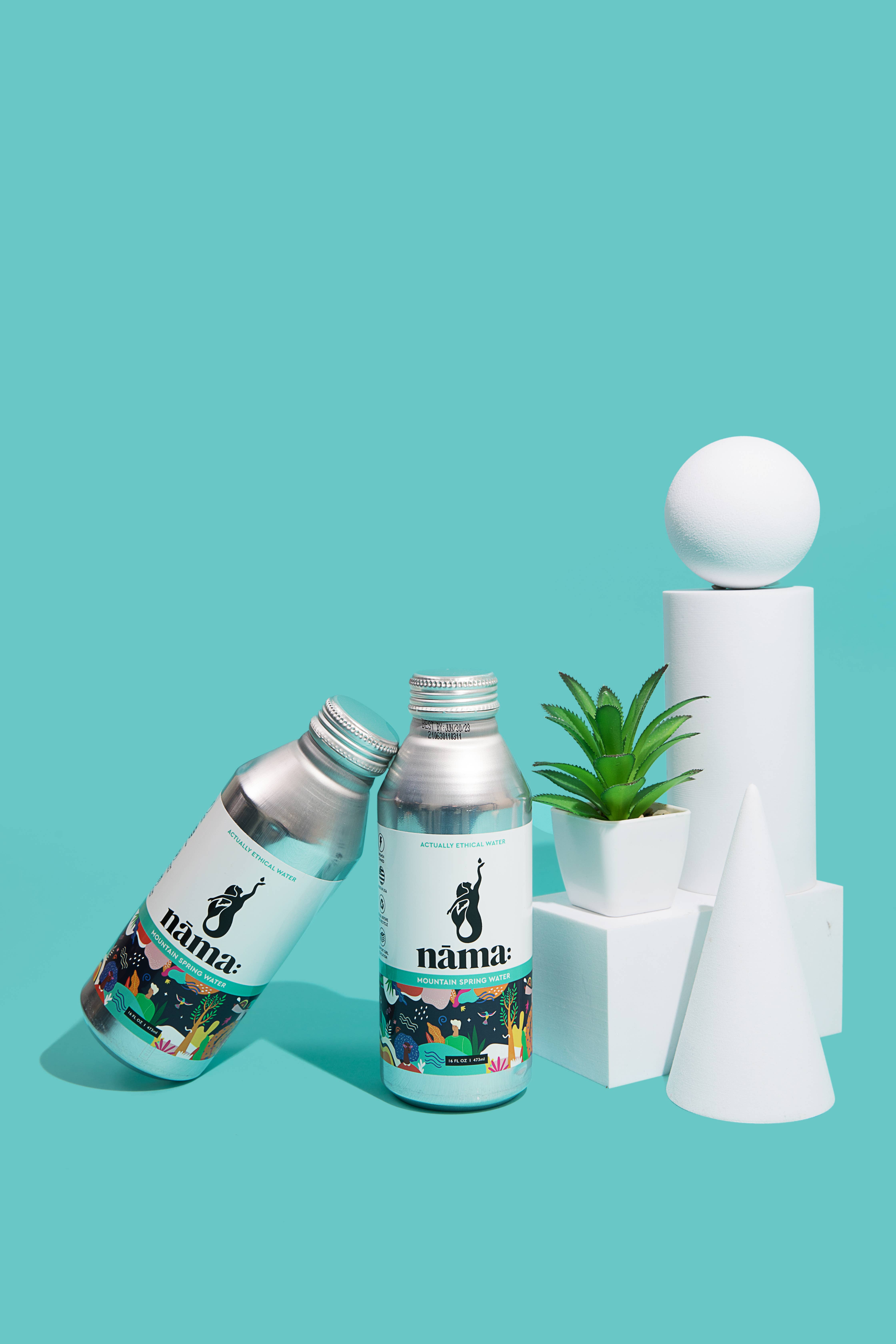 Nama Water - Wholesale Sparkling Water - 1 Pallet order = 70 cases of 24 Nama Water bottles2