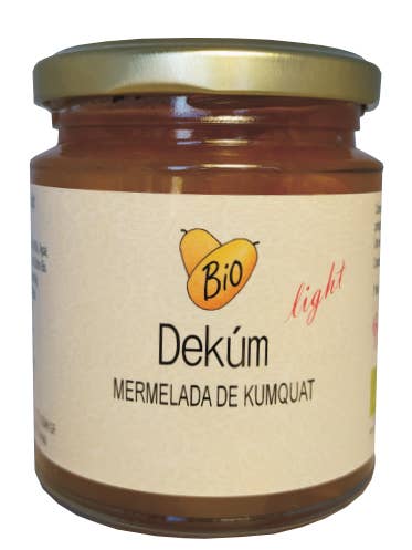 Extra Bio Light Konfitüre aus Kumquat für den Großhandel von DEKÚM