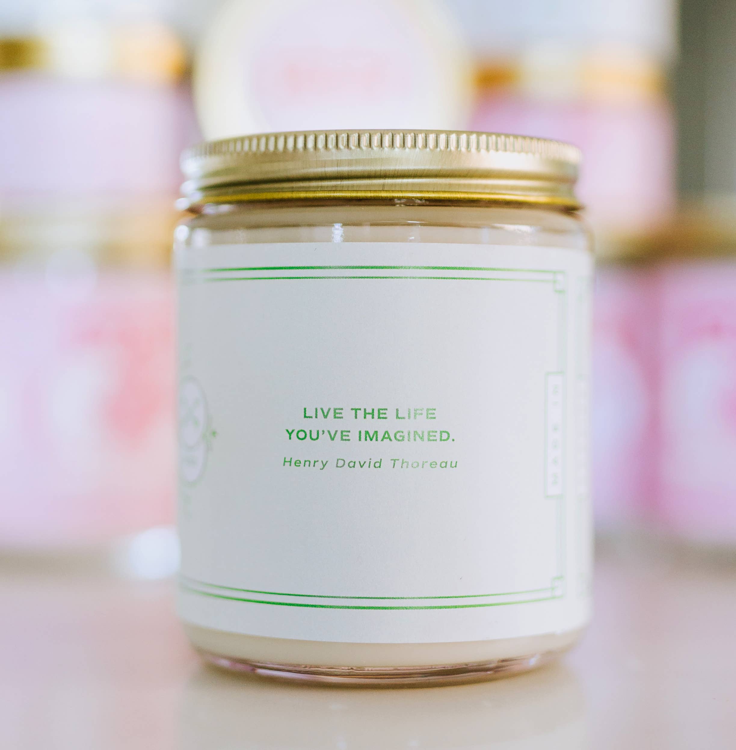 MAME Soy Candles – wholesale Burkljus – Cannabis, Santal, Sandelträ 8 oz burk/fyllt ljus1