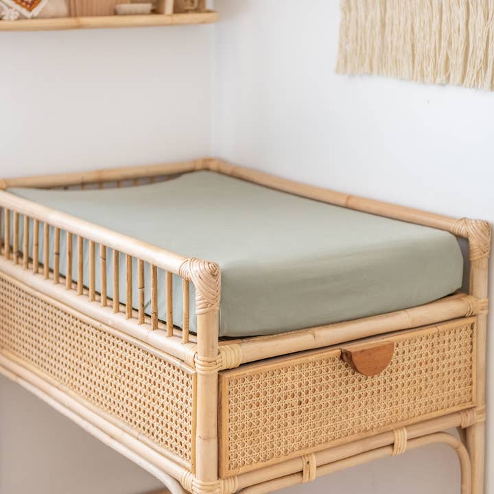 Kiin Baby – Großhandel Kinder-/Babybettlaken – Organisches Spannbetttuch für Wickelauflage und Stubenwagen13