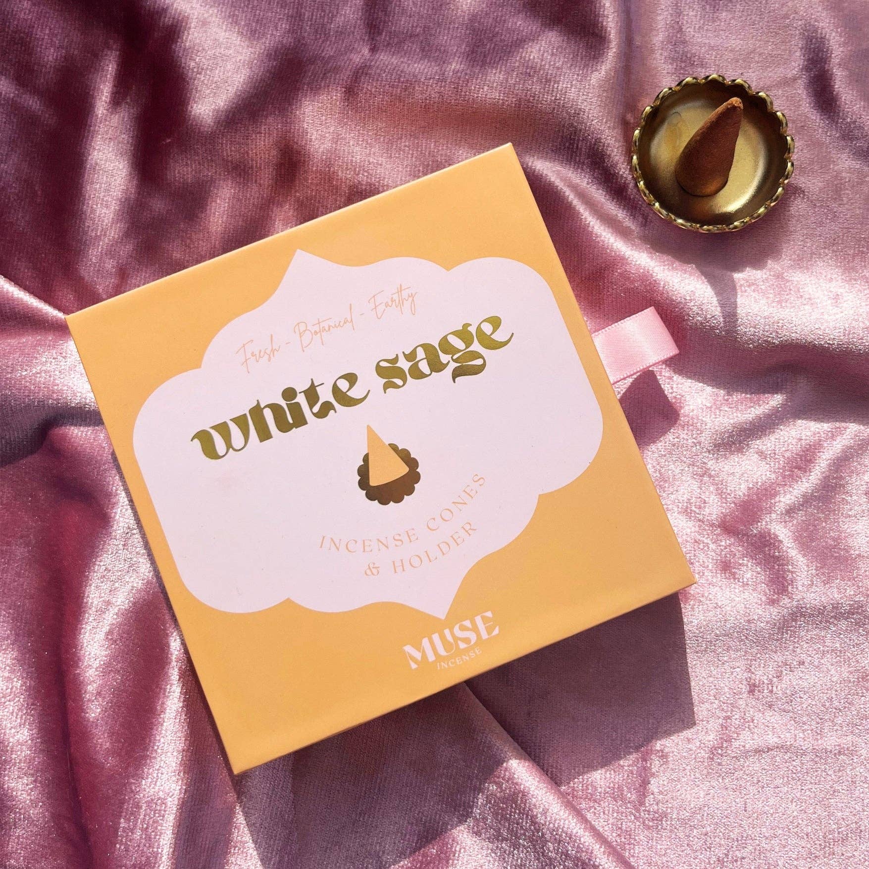 The Golden Altar – wholesale Incense – White Sage Incense Cones Set1