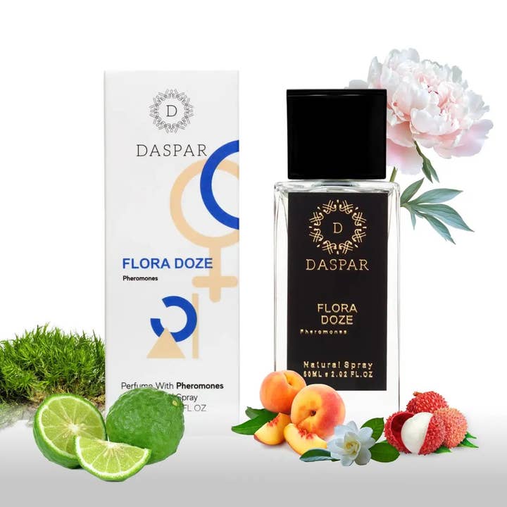 DASPAR FLORA DOZE PARFUM UNISEXE AVEC PHÉROMONES 2.02 pour la vente par Daspar