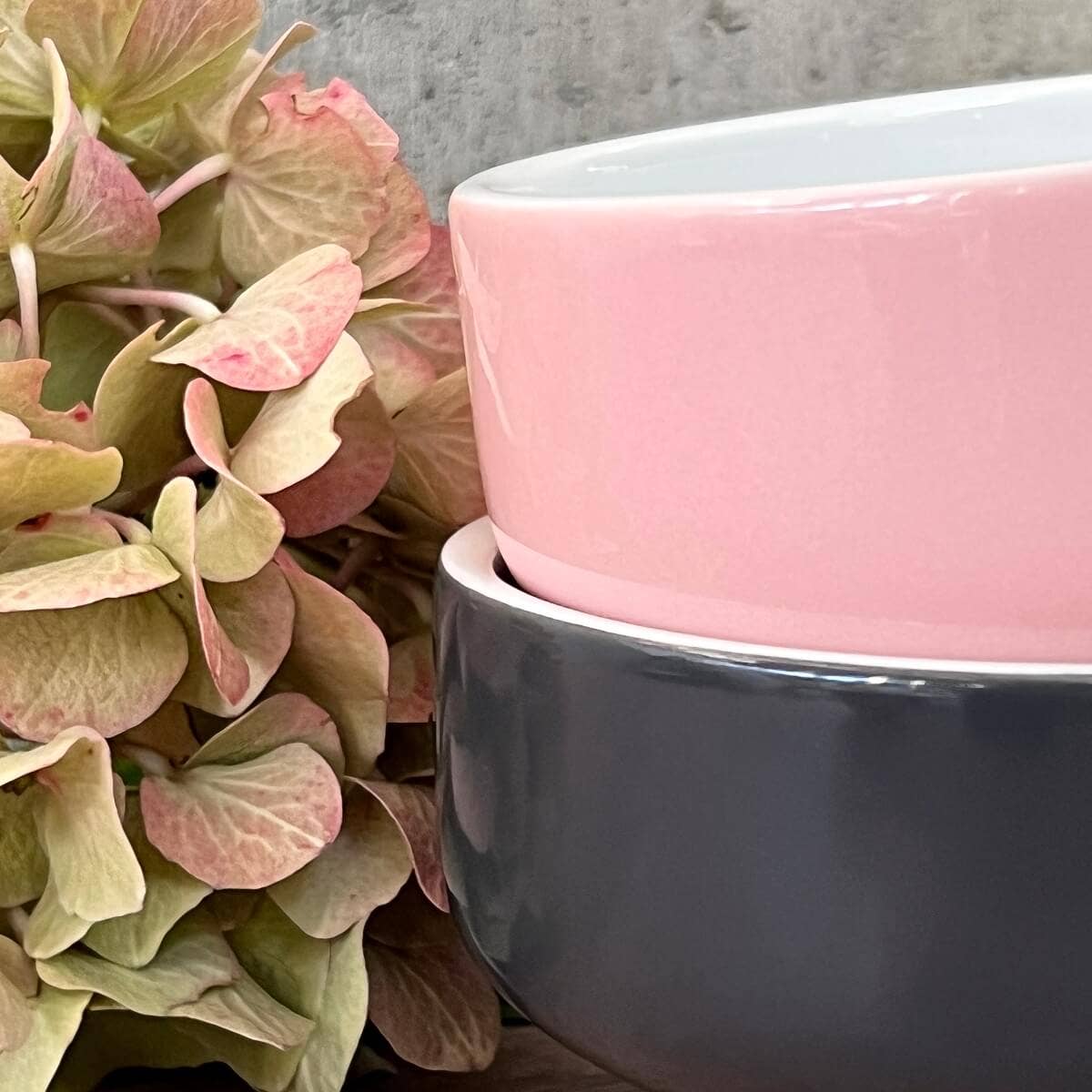 mittelpunkt. - Vente Assiettes/plats/bols de décoration - Cotton Candy - Porcelaine peinte à la main, finition extérieure1