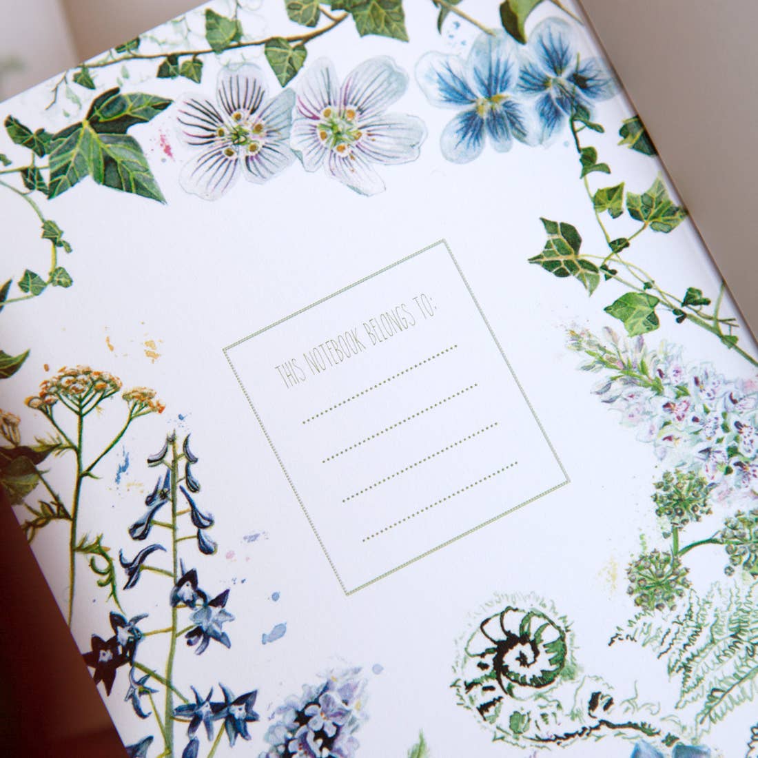 Kate Moby - Wholesale Notebook - Inky Wildflower Eco Notebooks2