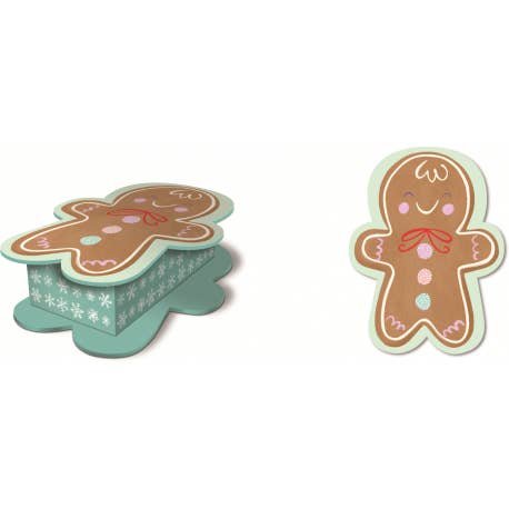 Maison Royal Garden - Wholesale Decorative Box - Christmas rectangular cutout box - Gingerbread