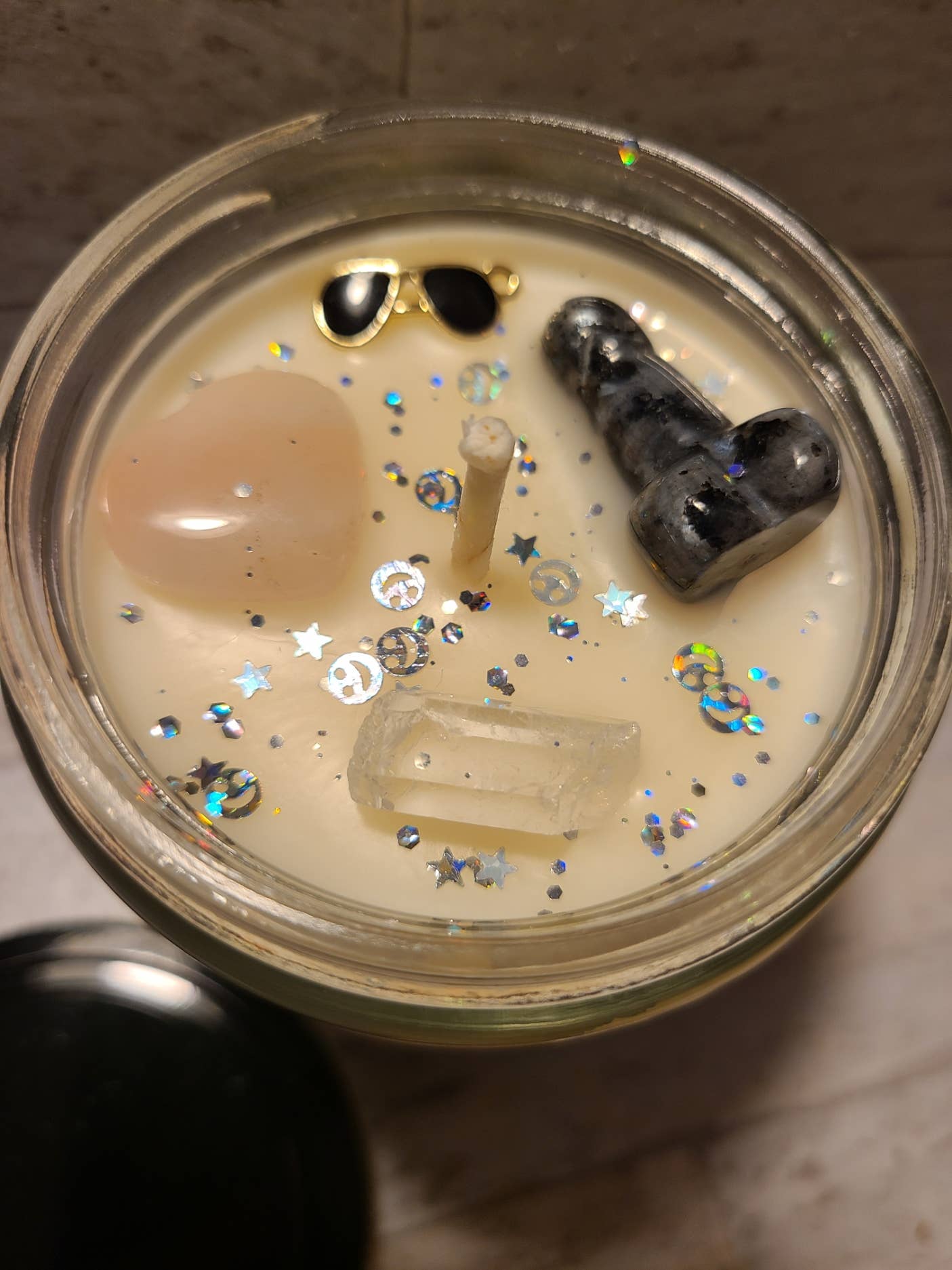 WBC Shops - Wholesale Jar/Filled Candle - Let's Manifest Gray Sweatpants Guy