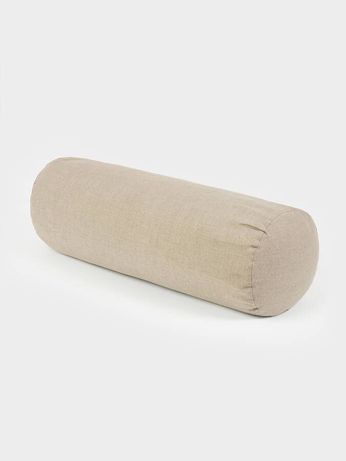 Yoga Studio Store - Wholesale Yoga Block/Bolster - Yoga Studio EU Organic Buckwheat Linen Bolster1