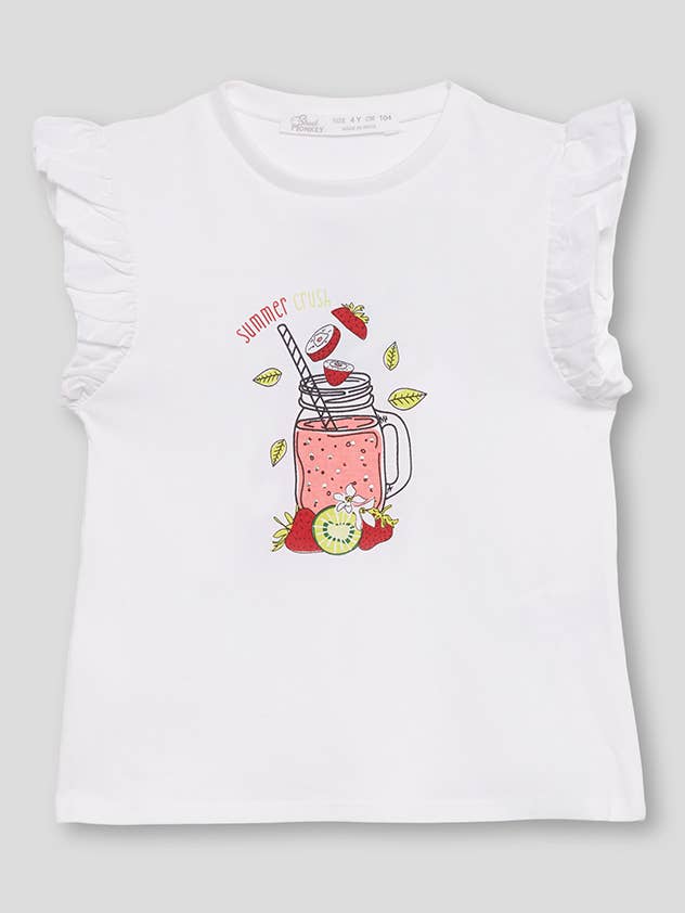 Girl's T-shirt - 256022 for wholesale by Street Monkey