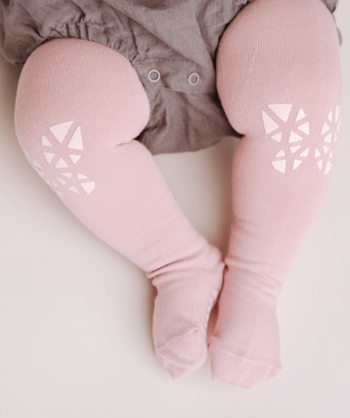 Olie the Curious - Wholesale Socks - Women's - Pink Butterflies Crawling Tight2