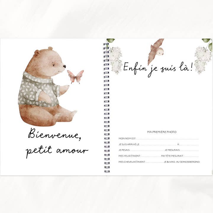 Rainbows&Lollipops Inc - Wholesale Memory Book - Kids & Baby - Journal de Grossesse et Livre de Naissance Unisexe #142