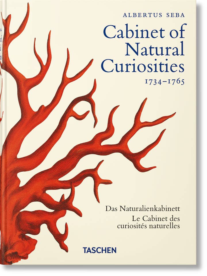 Seba. Cabinet of Natural Curiosities. 40th Ed. (German, French, English) for wholesale by TASCHEN America