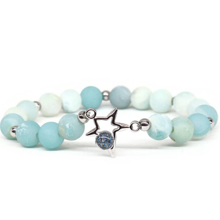 9AS Star Custom YOUR Sand Gemstone Bracelet for wholesale by Sea Ranch Jewelry