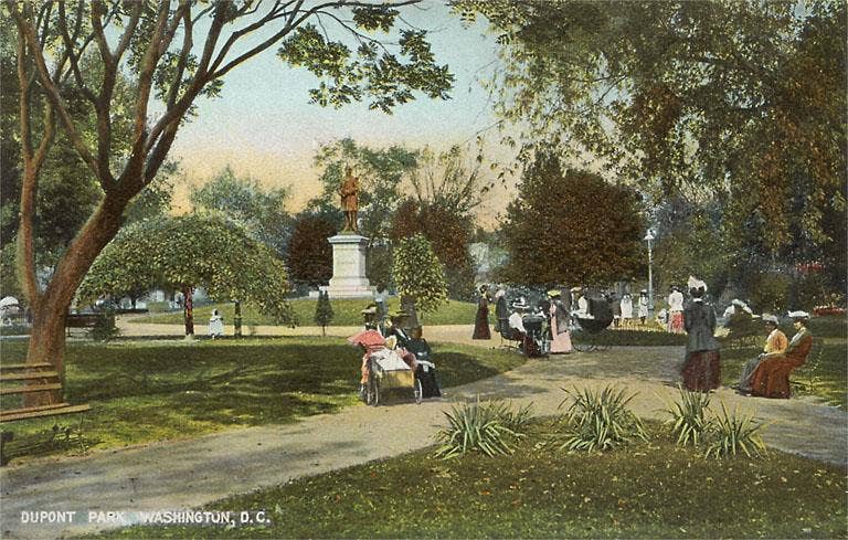 Found Image Press - Wholesale Magnet - Magnet DC-395 Dupont Park0