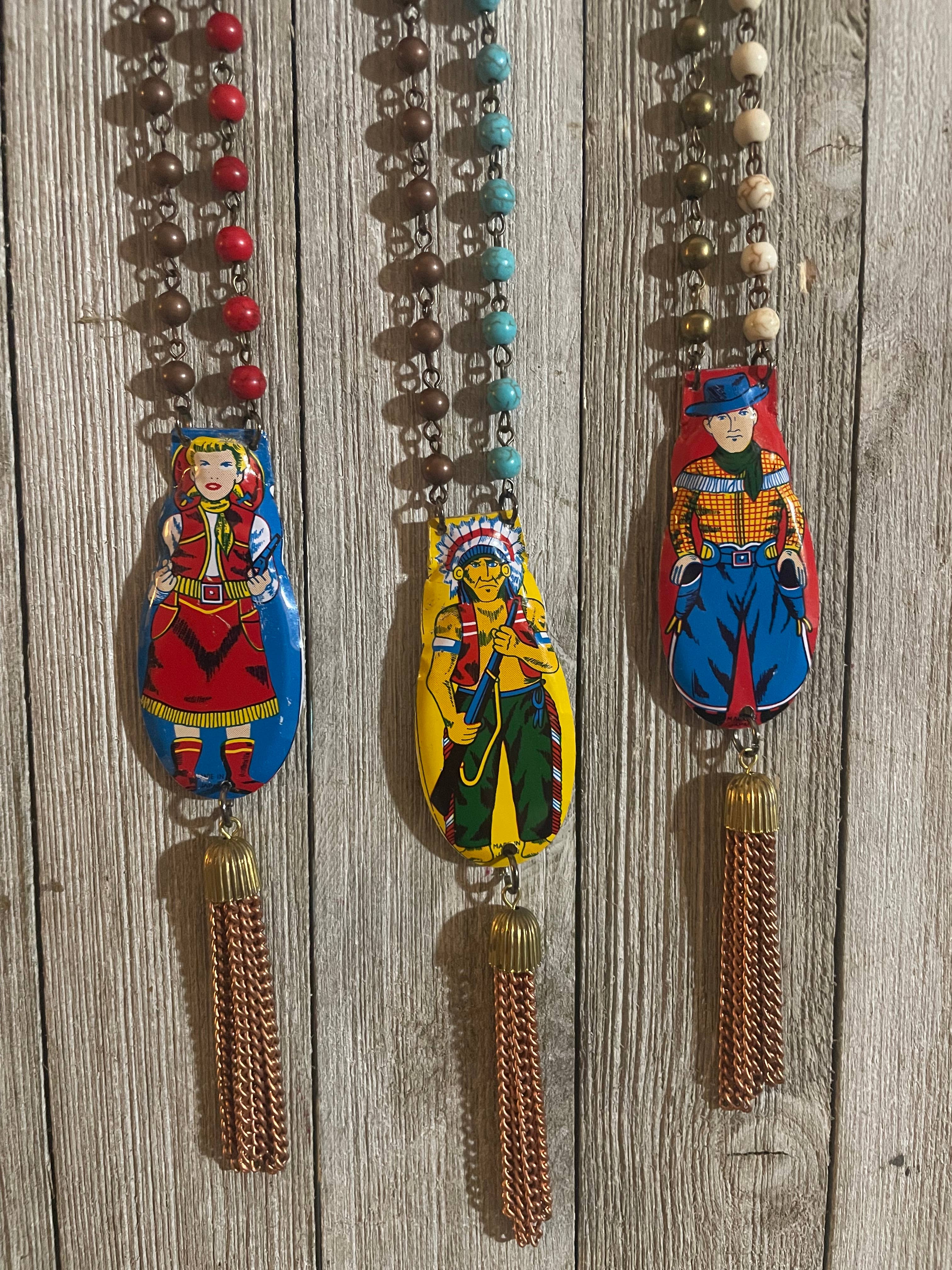 Savannah Hoffman Designs Artisan Jewelry – Colar pingente/pendente por atacado – Colar ocidental retrô4