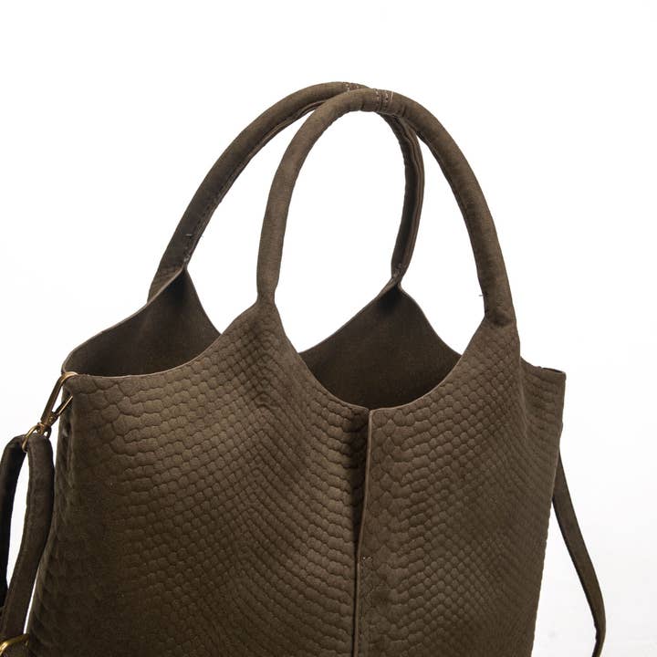 SWEET MAGIC SHOES & BAGS - Wholesale Top Handle Bag - Women's - FAUX LEATHER HANDLE HANDBAG8