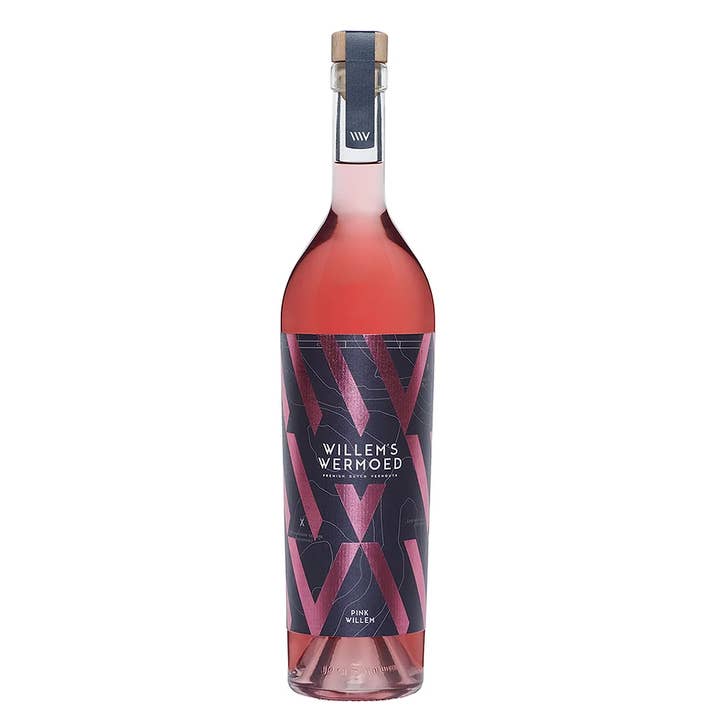 Willem's Wermoed Pink - Apéritif botanique au vermouth pour la vente par Willem's Wermoed