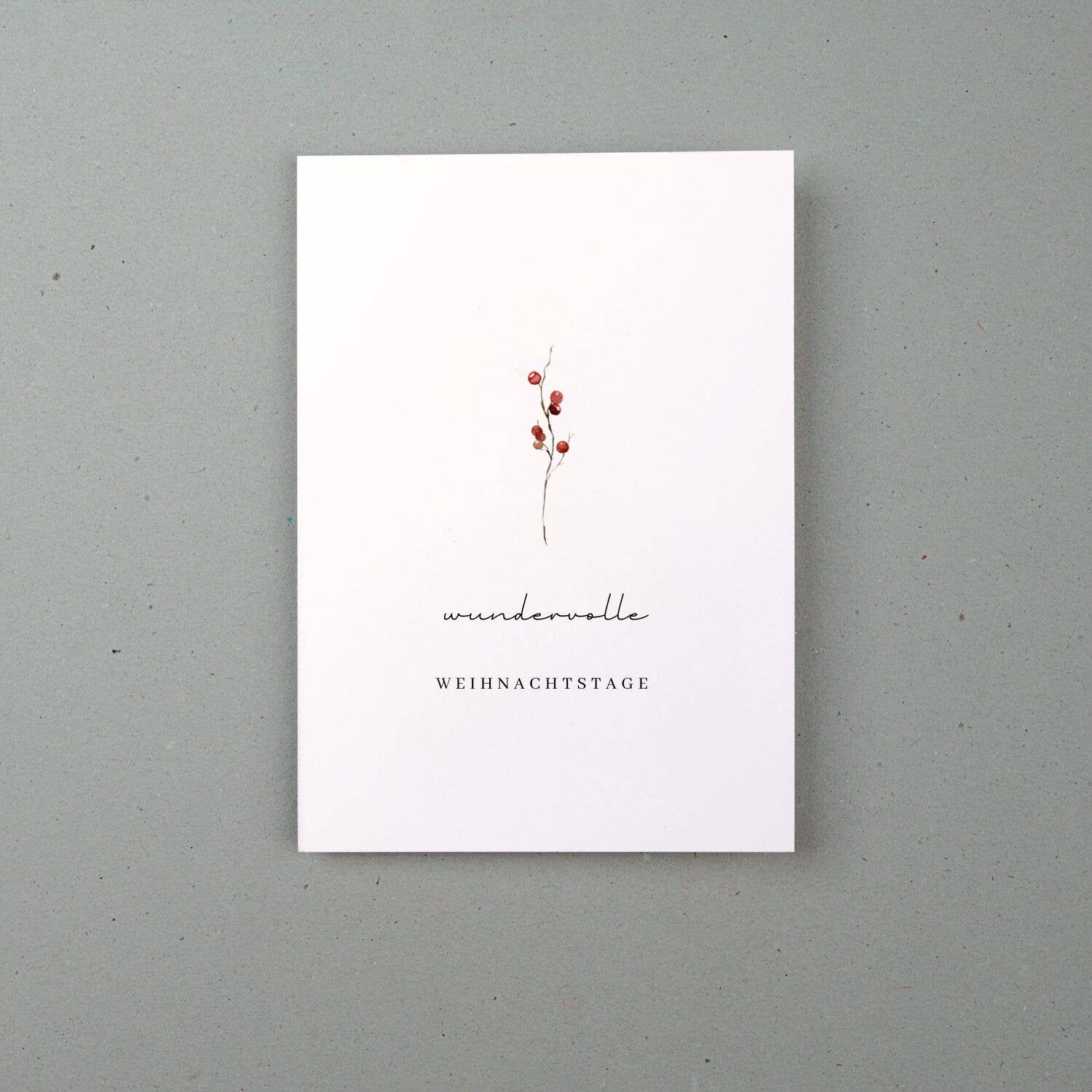 Liljendal – Großhandel Glückwunschkarte – Grußkarte, Weihnachten, Weihnachtszweig1