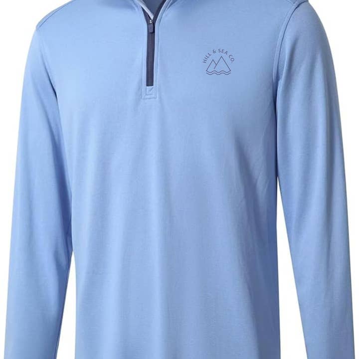 Quart de zip Rosée du matin pour la vente par Hill and Sea Co.