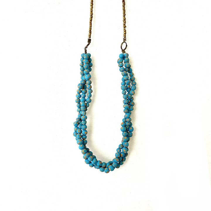 Collier Teah - Classique pour la vente par Haiti Fair Trade- Papillon Marketplace