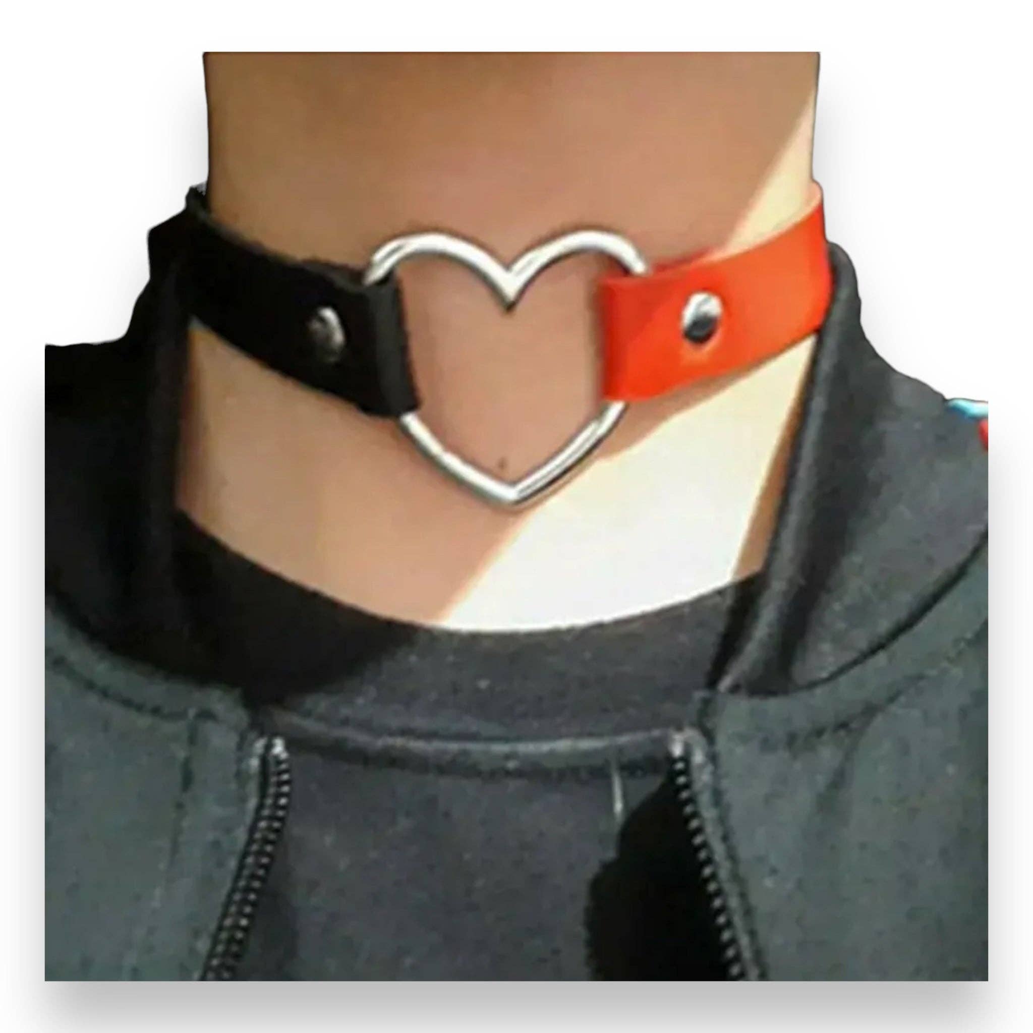 Kinky Pleasure - Wholesale Choker/Collar - Kinky Pleasure - T008 - Sexy Punk Style Choker - 12 Colors - 40cm15