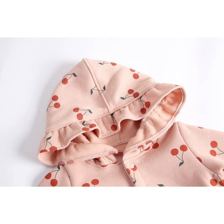 MyKids-USA® - Vendita all'ingrosso Tutina - Neonati - Pagliaccetto monopetto da bambina con stampa di ciliegie13