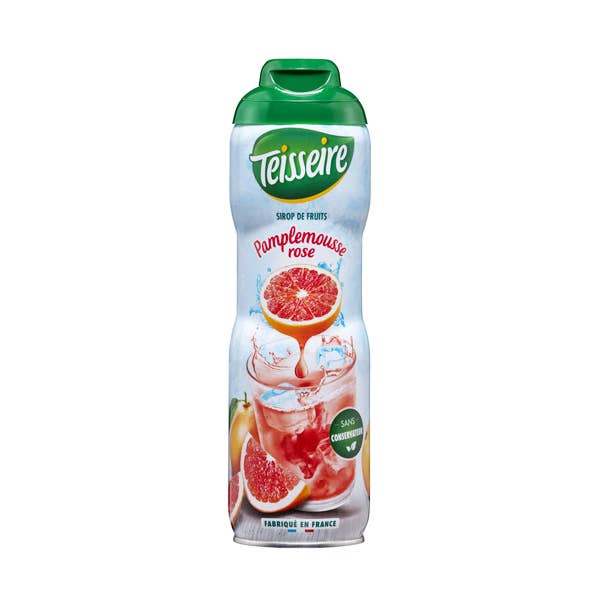 Teisseire Pink Grapefruit Syrup 600mL for wholesale by France At Home