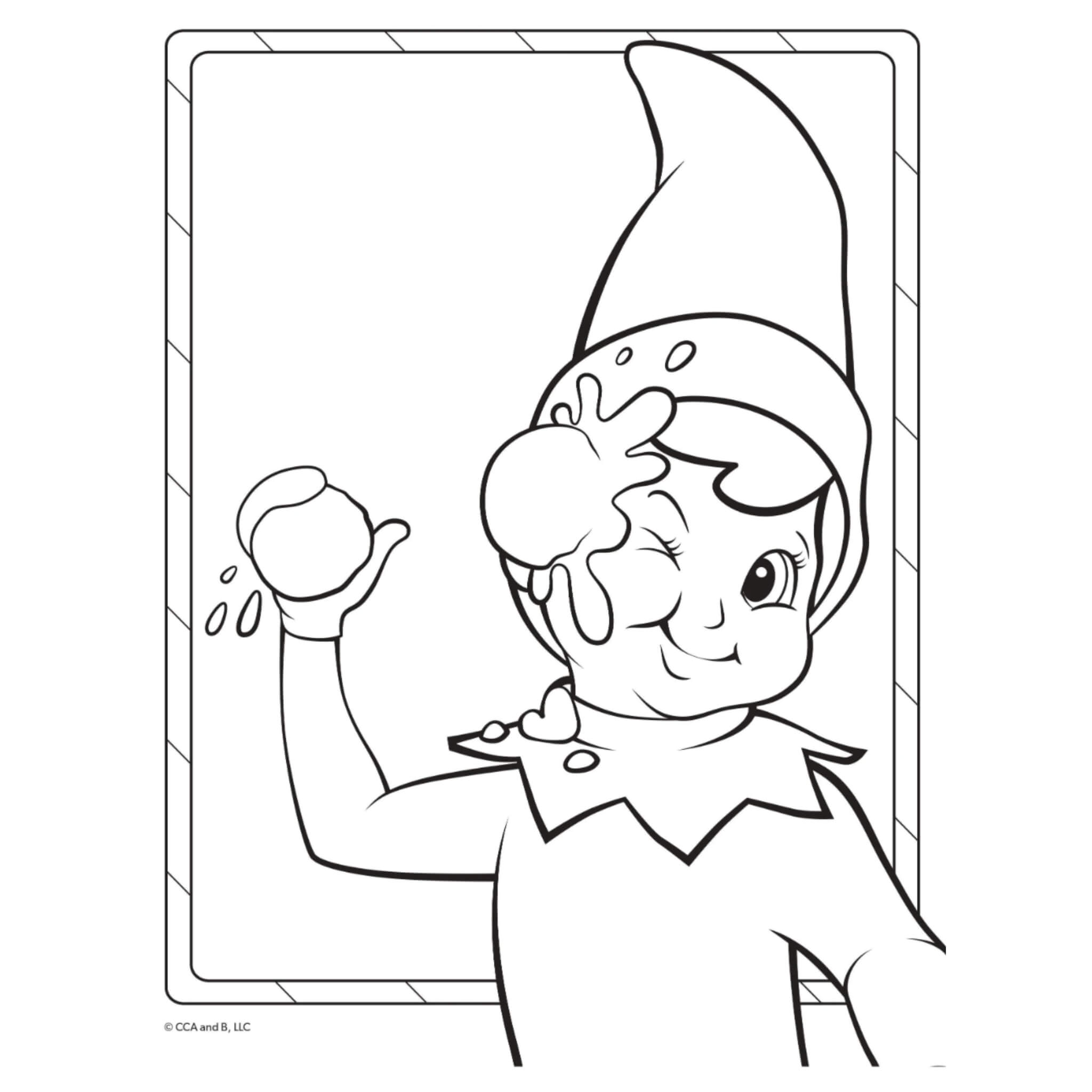 Baby Republic – wholesale Sticker – Child & baby – The Elf on the Shelf® Activity Pack11