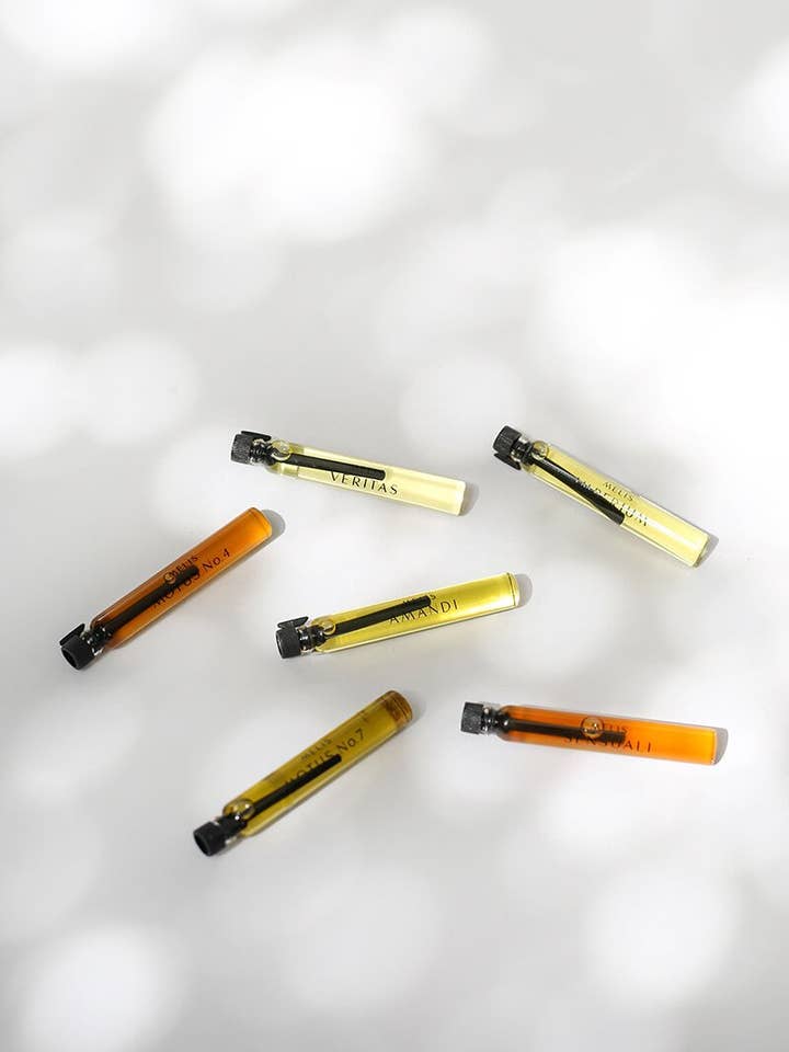 Individual Samples for wholesale by Melis Natural Perfumery
