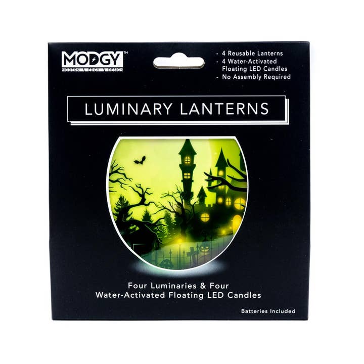Modgy - Wholesale Lantern - Luminary Lantern - Frankencastle - Halloween4