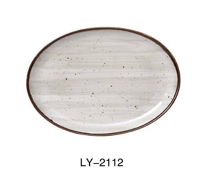 Yanco - Wholesale Platter - 12 X 8 1/4" X 1 1/4" COUPE PLATTER0