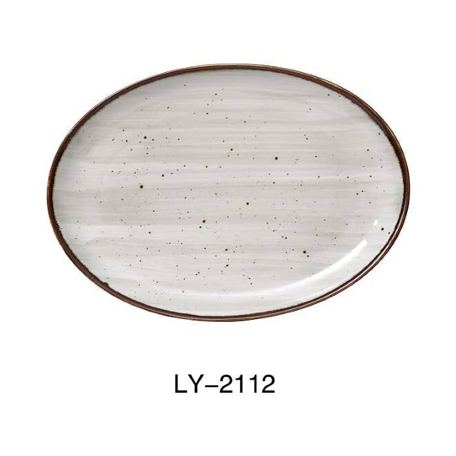 Yanco - Wholesale Platter - 12 X 8 1/4" X 1 1/4" COUPE PLATTER0
