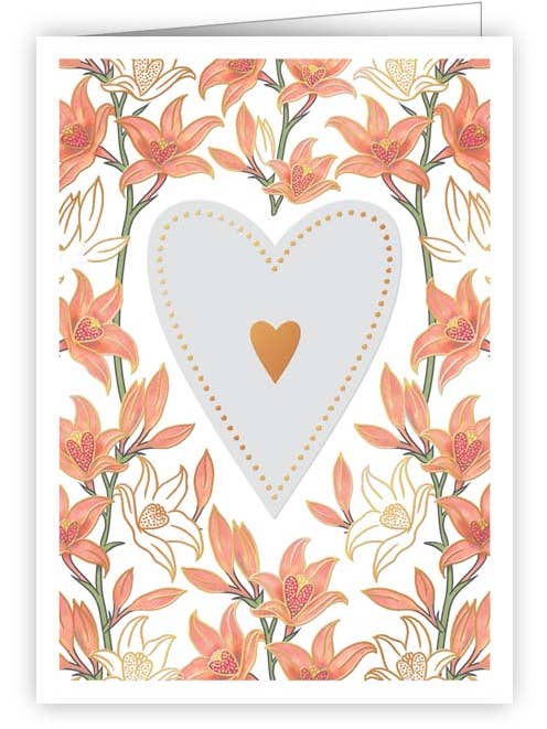 Corazón, tarjeta de felicitación, 6933 para venta al por mayor de Acte tre US/UK