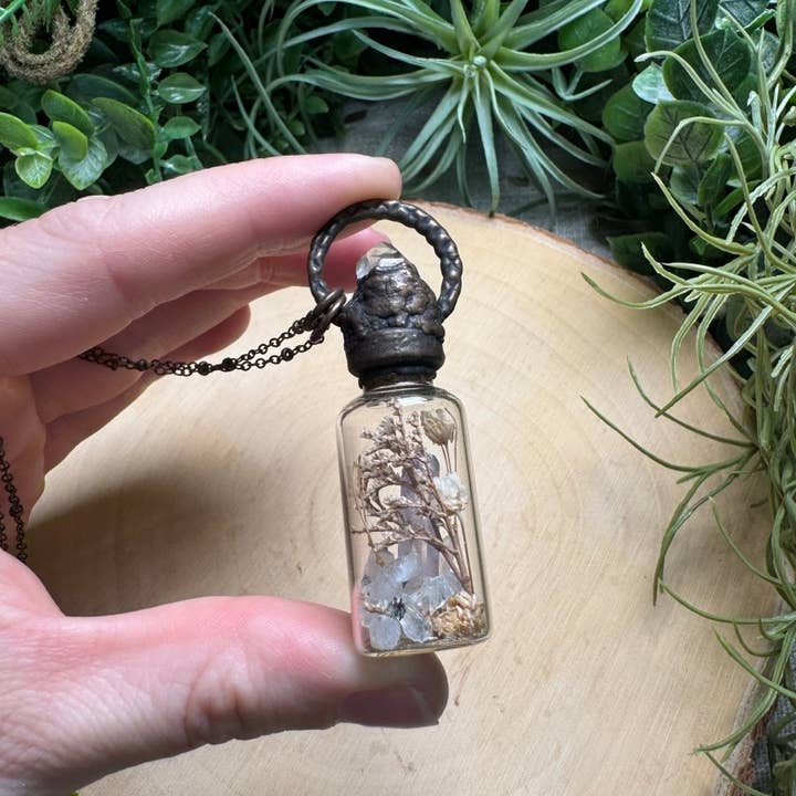 Copper Ashes - Wholesale Pendant/Charm Necklace - Fairy Vial Necklace3