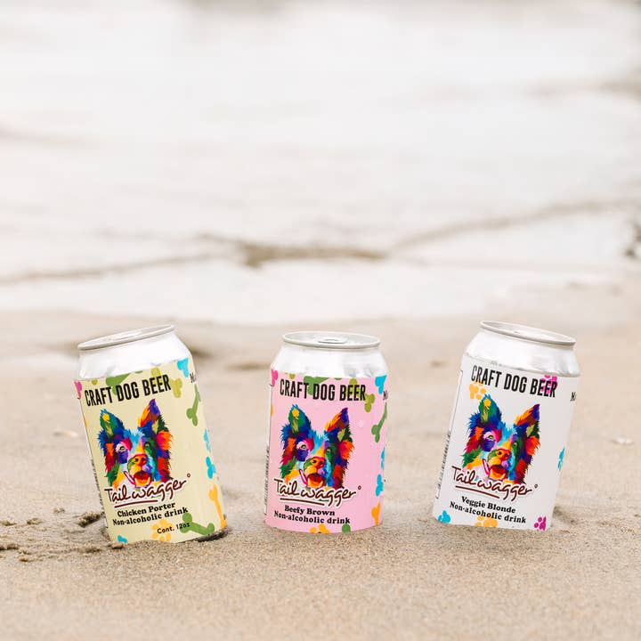 Tailwagger Dog Beer - Wholesale Pet Food - Dog - 6 pack All Flavors Craft Dog Beer2