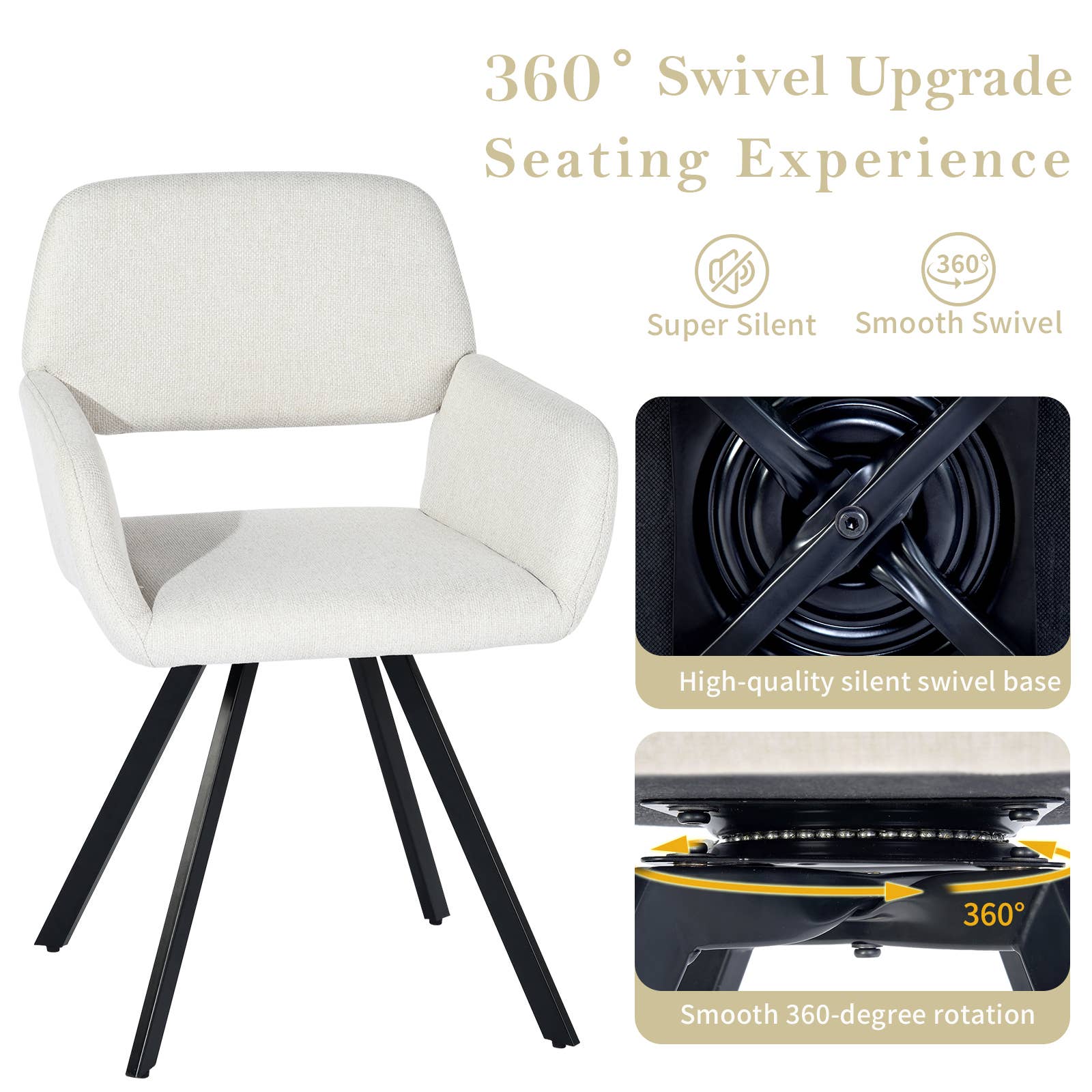 HOMYCASA DESIGN INC - Wholesale Patio Set - 3-Piece Breakfast Table Set Round Table with 2 Swivel Chairs14