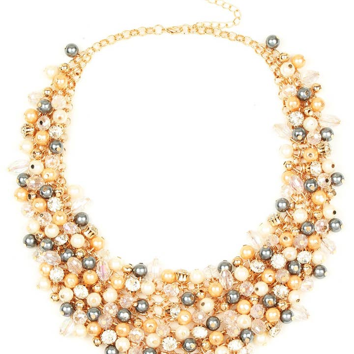 Eye Candy Los Angeles - Wholesale Beaded/Pearl Necklace - Vanida Necklace0