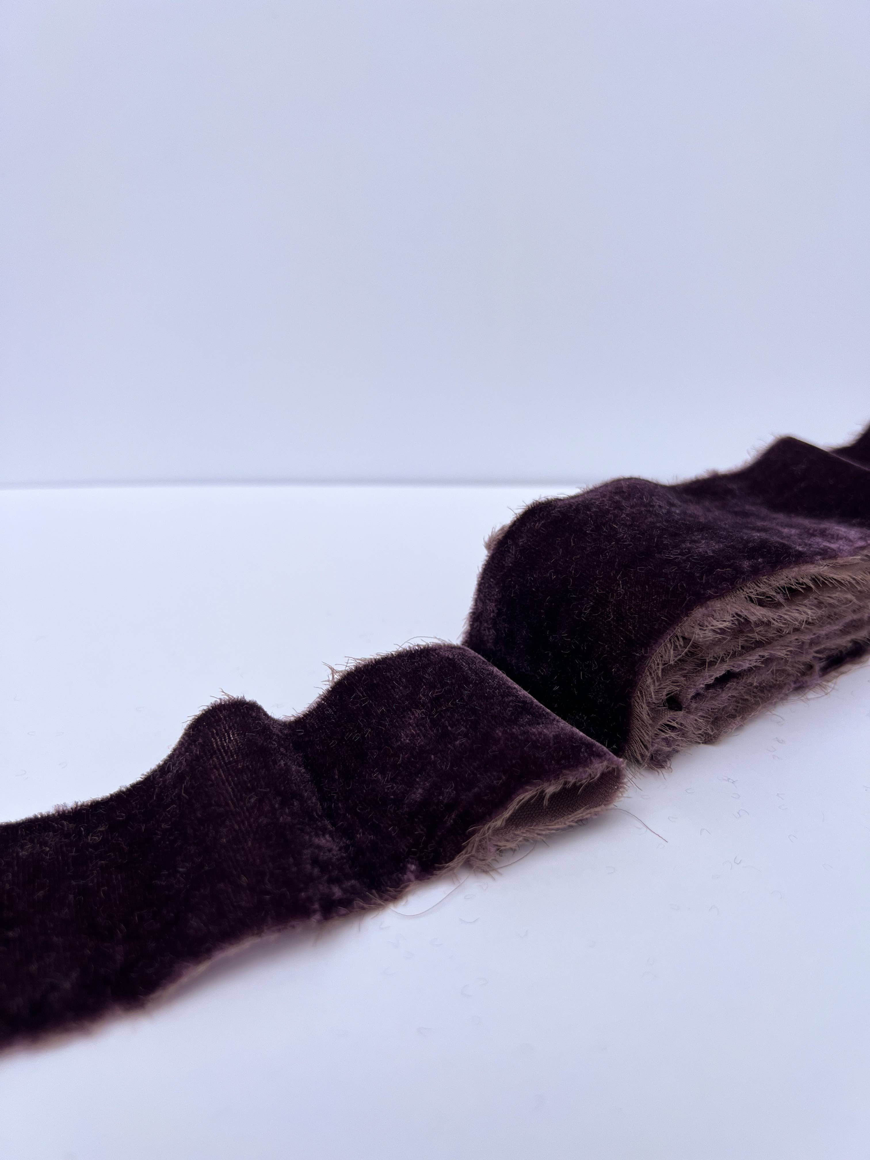 Trim & Twine - Wholesale Ribbon - Gift Wrapping - Bulk 2" Raw Edge Velvet Ribbon - 33 Colors24